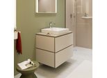 hansgrohe Xilesa E Waschtischunterschrank 54299780 2 Schubkästen ohne PushOpen, 780 x 550 mm, sandbeige matt