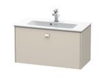 Duravit Brioso Waschtischunterbau BR401109191 820x389mm, Taupe, 1 Auszug