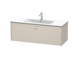 Duravit Brioso Waschtischunterbau BR400401091 1220x479mm, Taupe, 1 Auszug, Griff Chrom