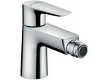 hansgrohe Talis E Bidetarmatur 71721000 chrom, mit Push-Open Ablaufgarnitur