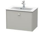 Duravit Brioso Waschtischunterbau BR401000707 620x389mm, Betongrau Matt, 1 Auszug