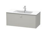 Duravit Brioso Waschtischunterbau BR400300707 1020x479mm, Betongrau Matt, 1 Auszug