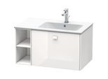 Duravit Brioso Waschtischunterschrank BR401402222 820x479mm, Weiß Hochglanz, Regal rechts