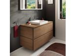 hansgrohe Xilesa E Waschtischunterschrank 54304550 2 Schubkästen mit PushOpen, 1180 x 550 mm, Eiche Kaschmir
