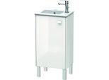 Duravit Brioso Waschtischunterschrank BR4400L2222 420x683mm, Weiß Hochglanz, Tür links