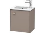 Duravit Brioso Waschtischunterbau BR4000R4343 420x442x289mm, Basalt Matt, Tür rechts