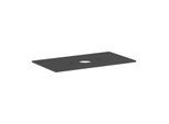 hansgrohe Xilesa E Konsole 54276760 Ausschnitt mittig, ohne Hahnloch, 980 x 550 mm, schiefergrau matt