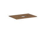 hansgrohe Xilesa E Konsole 54275550 Ausschnitt mittig, ohne Hahnloch, 780 x 550 mm, Eiche Kaschmir