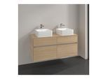 Villeroy und Boch Collaro Waschtischunterschrank C04400VJ 4 Auszüge, 1200 x 548 x 500 mm, Nordic Oak / Nordic Oak