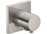Keuco IXMO Comfort Absperrventil 59541071102 Unterputz Montage, eckig, Schlauchanschluss, für 1 Verbraucher, Edelstahl-finish