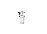 Hewi 815.06.11145 Chrom, Glas satiniert, Klebebefestigung