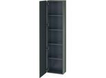Duravit L-Cube Hochschrank LC1170L8989 40x24,3x176cm, Tür links, flannel grey hochglanz