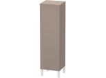 Duravit L-Cube Halbhochschrank LC1178L4343 40x36,3x132cm, Tür links, basalt matt