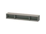 Duravit L-Cube Regalelement LC120004343 80 x 14 cm, basalt matt, 3 Fächer, horizontal