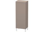 Duravit L-Cube Halbhochschrank LC1179L4343 50x36,3x132cm, Tür links, basalt matt