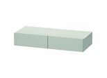 Duravit DuraStyle Schubkastenablage DS827000707 100 x 44 cm, 2 Schubkästen, betongrau matt, mit Konsolenträger