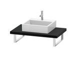 Duravit L-Cube Konsole LC102C01616 Stärke 4.5 cm, Eiche schwarz, für Aufsatzbecken, variabel