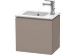 Duravit L-Cube Waschtisch-Unterschrank LC6272R4343 42x29,4x40cm, wandhängend, Tür rechts, basalt matt