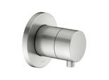 KEUCO IXMO Fertigmontageset 59556211001 Unterputz-2-Wege Umstellventil, rund, edelstahl-finish