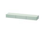 Duravit DuraStyle Schubkastenablage DS827300707 180 x 44 cm, 3 Schubkästen, betongrau matt, mit Konsolenträger