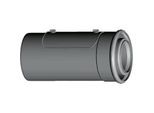 Wolf Cob Luft-/Abgasrohr 2651470 DN 80/125, 250 mm, steckbar, mit Revisionsöffnung, weiß