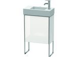 Duravit XSquare Waschtisch-Unterschrank XS4471L2222 48,4x49,1x24cm, Tür links, weiß hochglanz