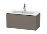 Duravit L-Cube Waschtisch-Unterschrank LC615709090 82 x 39,1 cm, flannel grey seidenmatt, 1 Auszug, wandhängend