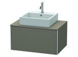 Duravit XSquare Waschtisch-Unterschrank XS490009090 80x40x54,8cm, 1 Auszug, Flannel Grey seidenmatt