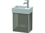 Duravit XSquare Waschtisch-Unterschrank XS4099R8989 36,4x39,7x24cm, Tür rechts, Flannel Grey hochglanz