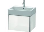 Duravit XSquare Waschtisch-Unterschrank XS409302222 58,4x39,7x46cm, 1 Auszug, weiß hochglanz