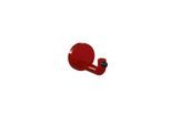Hewi 477 Wandhaken 477.90.03533 100mm, Türpuffer schwarz, rubinrot