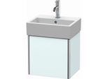 Duravit XSquare Waschtisch-Unterschrank XS4090R0909 43,4x39,7x34cm, Tür rechts, Lichtblau matt