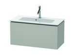Duravit L-Cube Waschtisch-Unterschrank LC615700707 82 x 39,1 cm, betongrau matt, 1 Auszug, wandhängend