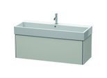 Duravit XSquare Waschtisch-Unterschrank XS409700707 118,4x39,7x46cm, 1 Auszug, Betongrau matt