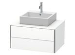 Duravit XSquare Waschtisch-Unterschrank XS491001818 80x40x54,8cm, 2 Schubkästen, weiß matt