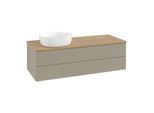 Villeroy & Boch Antao Waschtischunterschrank 1200x360x500mm K22111HK mit Struktur FK/AP: HK/1