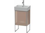 Duravit XSquare Waschtisch-Unterschrank XS4470R8686 43,4x49,1x34cm, Tür rechts, cappuccino hochglanz