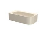 Bette BetteLux Oval Silhouette Badewanne 3427-001CERVS pergamon, 195x95x45cm