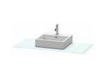 Duravit XSquare Konsole XS060D00909 80x55cm, mit 1 Ausschnitt, Lichtblau matt