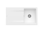 Villeroy & Boch Siluet Einbauspüle 333501RW mit Ablaufgarnitur und Handbetätigung, Stone White