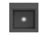 Villeroy und Boch Subway Style 50 S Einbauspüle 331500i4 Spülbecken, 500 x 510 mm, graphit CeramicPlus