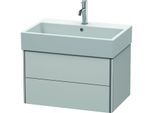 Duravit XSquare Waschtisch-Unterschrank XS419403939 68,4x39,7x46cm, 2 Schubkästen, Nordic weiß seidenmatt
