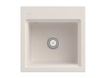 Villeroy und Boch Subway Style 50 S Einbauspüle 331500KR Spülbecken, 500 x 510 mm, crema CeramicPlus