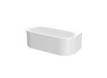 Bette BetteLux Oval Silhouette Badewanne 3416-000CWVVS weiß, 180x85x45cm, freistehend