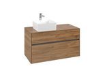 Villeroy und Boch Collaro Waschtischunterschrank C03900RH 100x54,8x50cm, Waschtisch links, Kansas Oak