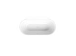 Bette BetteLux Oval Badewanne 3467-440AR,PLUS Antirutsch/Glasur, snow, 190x90x45cm