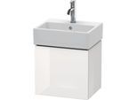 Duravit L-Cube Waschtisch-Unterschrank LC6245R2222 43,4x34,1x40cm, wandhängend, Tür rechts, weiß hochglanz