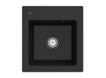 Villeroy und Boch Subway 45 XS Einbauspüle 678100J0 Spülbecken, 475 x 510 mm, chromite CeramicPlus