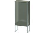 Duravit XSquare Halbhochschrank XS1304L8989 50x88x23,6cm, Tür links, stehend, Flannel Grey hochglanz