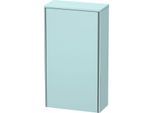 Duravit XSquare Halbhochschrank XS1303L9797 50x88x23,6cm, Tür links, Lichtblau seidenmatt